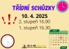 Třídní schůzky 10. 4. 2025