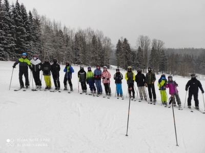 Lyžařský kurz posílá pozdrav z hor