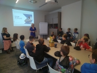 Návštěva 5.B v České spořitelně a.s.