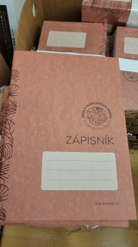 Sešity s logem Školy národního parku