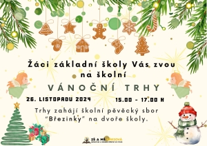 Vánoční trhy - pozvánka