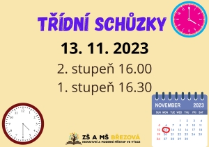 Třídní schůzky
