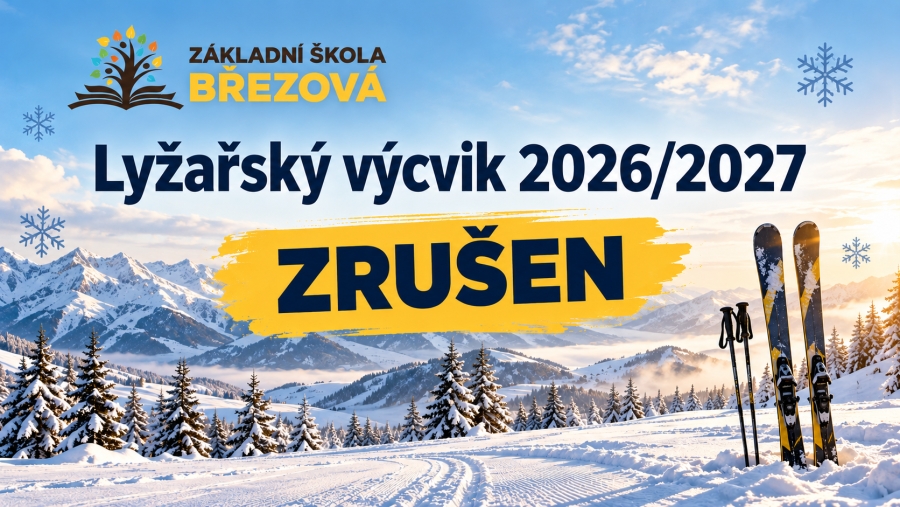 Lyžařský výcvik se v letošním školním roce neuskuteční