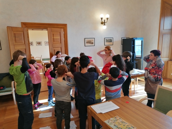 3.A na děčínském zámku - Mozkohrátky