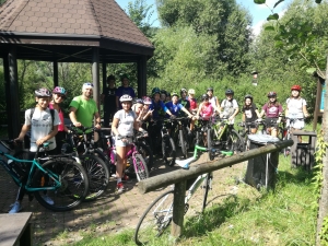 7. B - prosluněný cyklovýlet