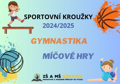 Sportovní kroužky 2024/2025