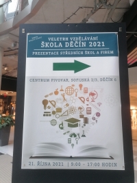 Deváťáci na veletrhu vzdělávání - Škola Děčín