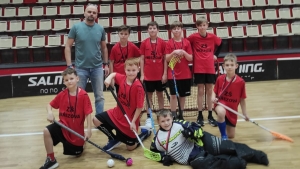 Krajské finále florbalu v Chomutově