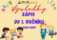 Výsledky - Zápis do 1. ročníku 2024/2025